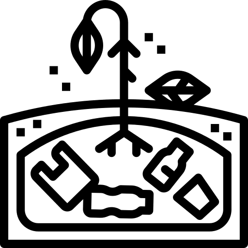 Plant dead nature garden icon