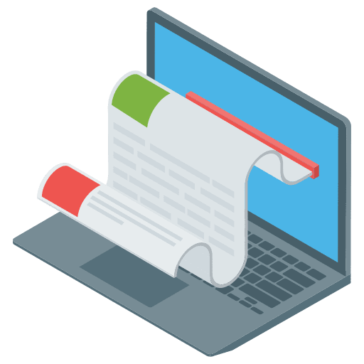 Documentation account loan computer icon