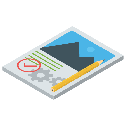 Design business and finance pencil education icon