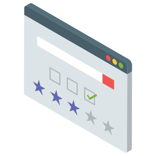 Ranking rank ui browser icon