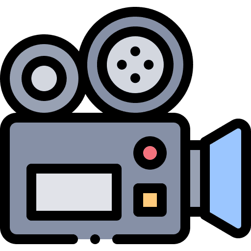 Camera cinema camera film icon