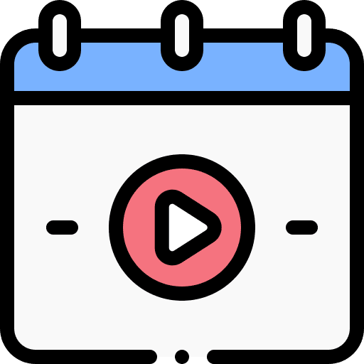 Calendar film cinema movie icon