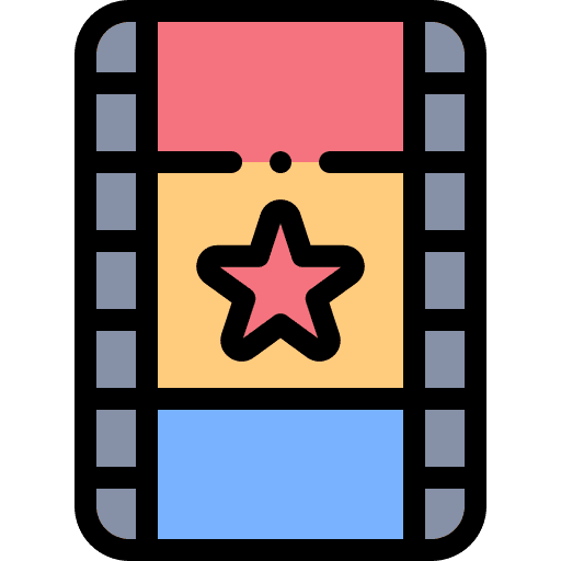 Film photo flim roll icon