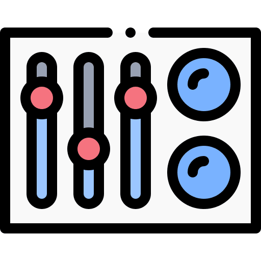 Equalizer adjustment equalizer computer icon