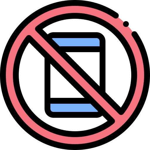 No phone signaling smartphone communications icon