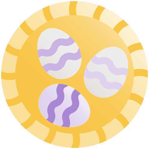 Basket easter easter egg catholic icon