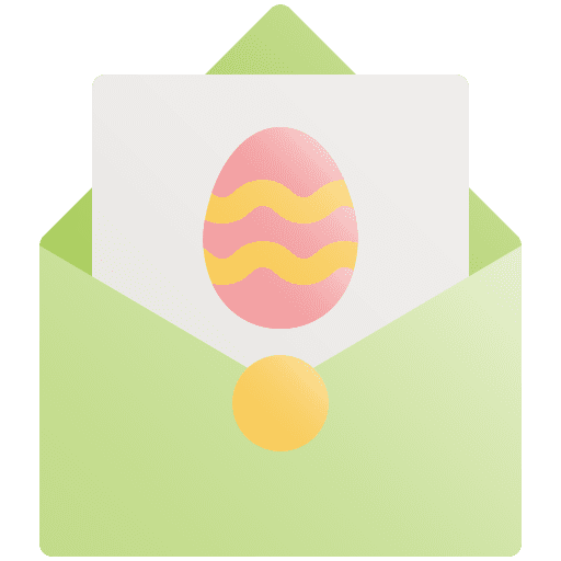 Greeting card catholic christian card icon