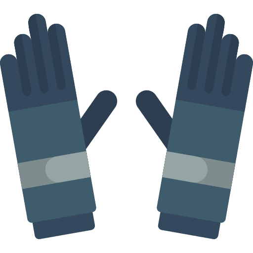 Gloves mittens fashion glove icon