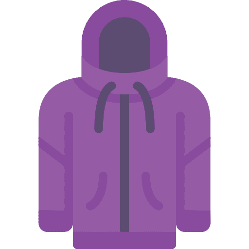Hoodie sweatshirt pullover clothes icon