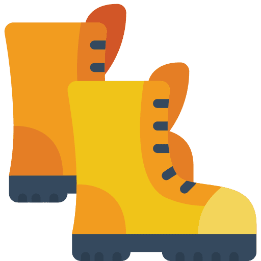 Boots fashion hiking boots icon