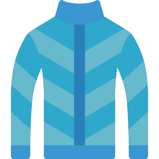 Jumper clothes fashion overcoat icon