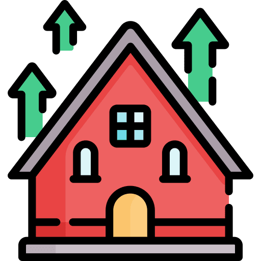 House price real estate house icon