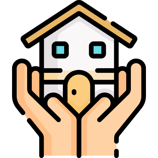House real estate house protection icon