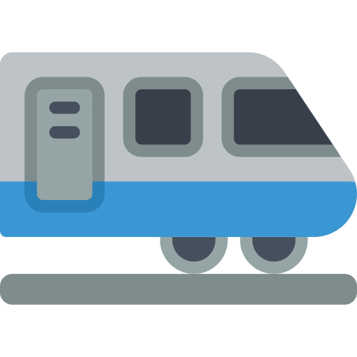 Train transportation mrt transport icon