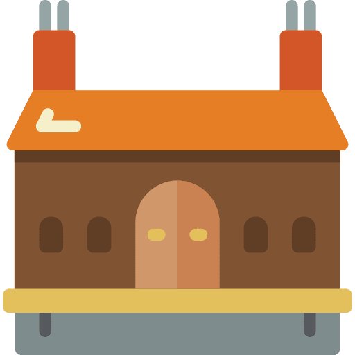 Station travel platform station icon