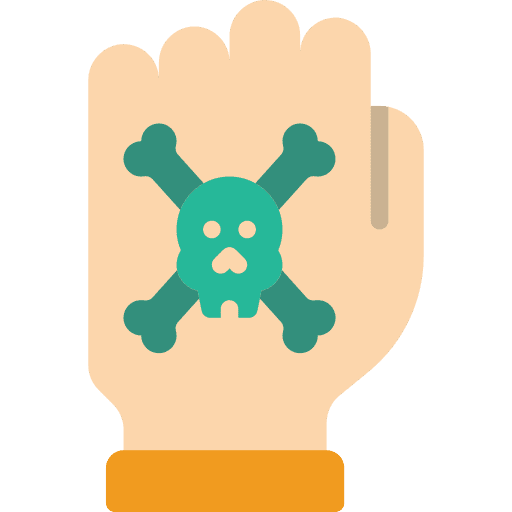 Hand tattoos hands and gestures tattoo icon