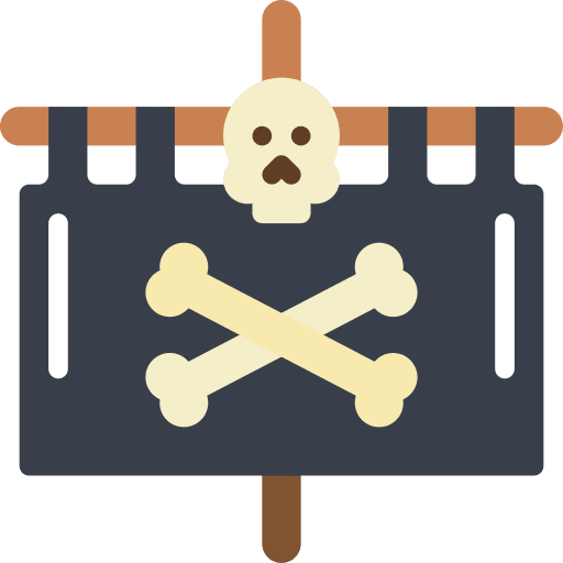Mast transportation sailing flag icon