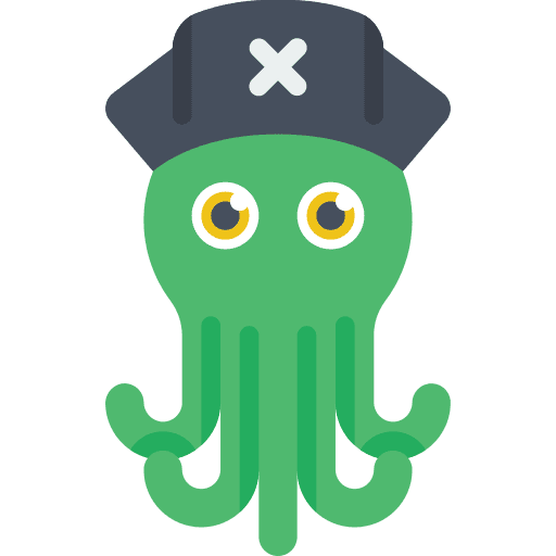 Octopus octopus tentacles miscellaneous icon
