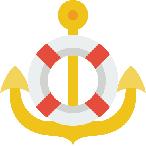 Life ring security life vest travel icon