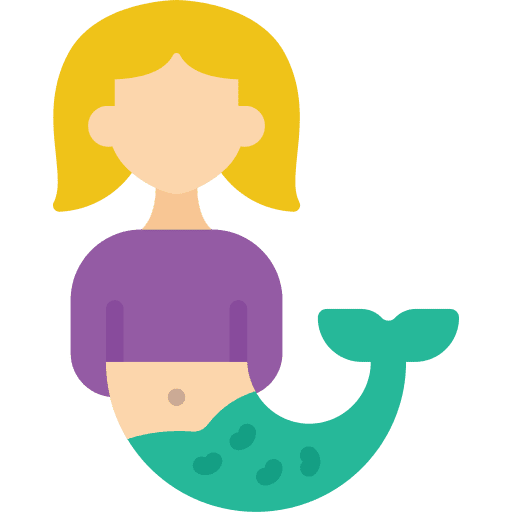 Mermaid mermaid tail cultures folklore icon