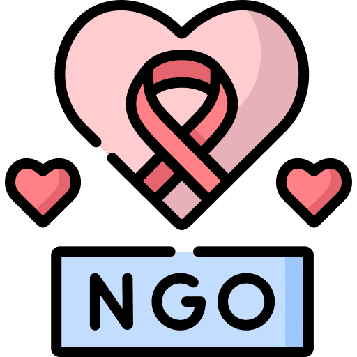 Ngo ngo love charity icon