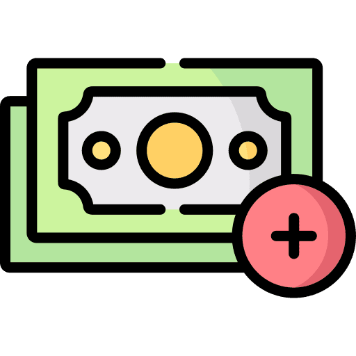 Payment cash commerce and shopping payment method icon