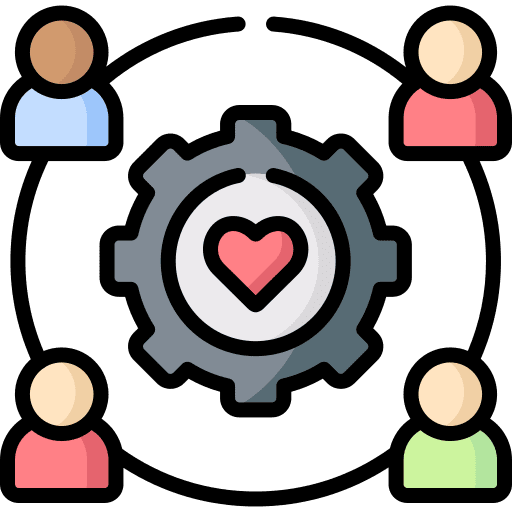 Work united miscellaneous work team icon