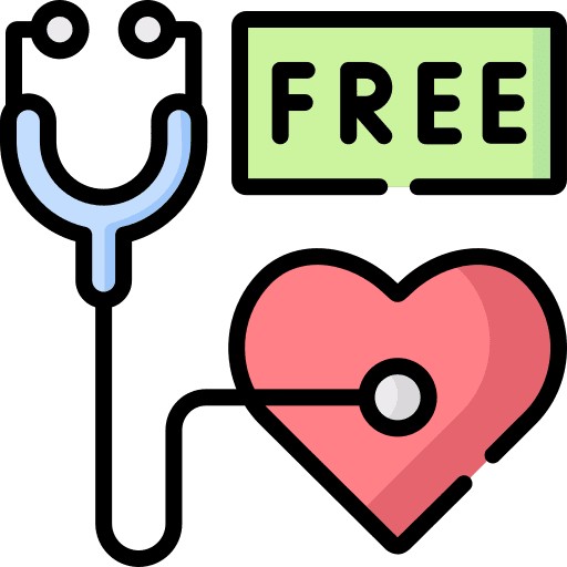Medical check paper heart miscellaneous icon