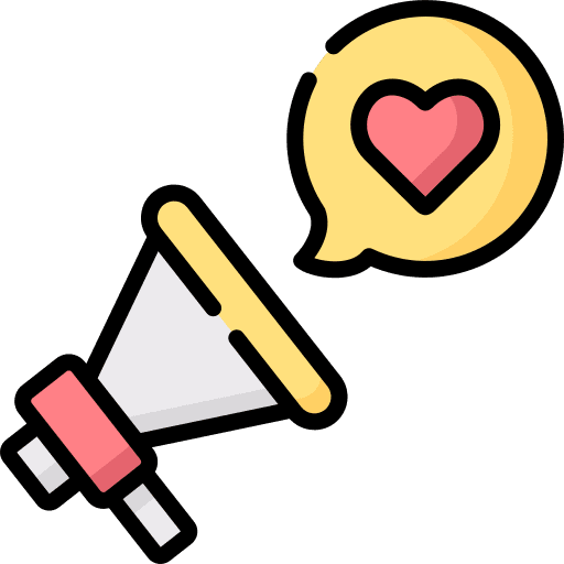 Megaphone announcement promotion campaign icon