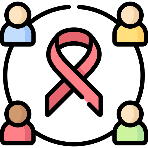 Solidarity people charity community icon