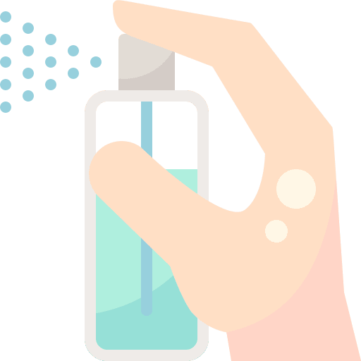 Cleaning spray covid 19 cleaning spray spread icon