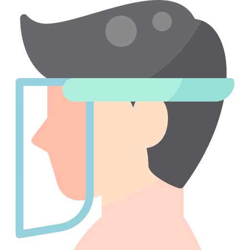 Face covid 19 infection coronavirus icon