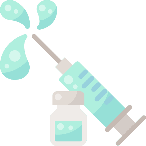 Injection transmission infection pandemic icon