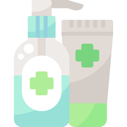 Alcohol gel healthcare and medical transmission icon