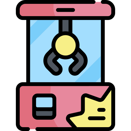 Claw machine claw machine hobbies and free time crane machine icon