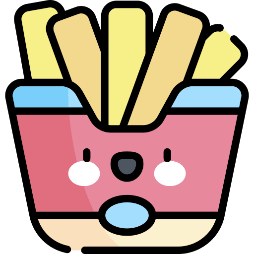 Fries french fries restaurant food icon