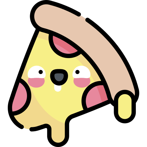 Pizza italian food restaurant food icon