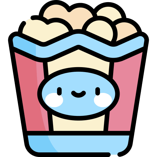 Popcorn snack popcorn fast food icon