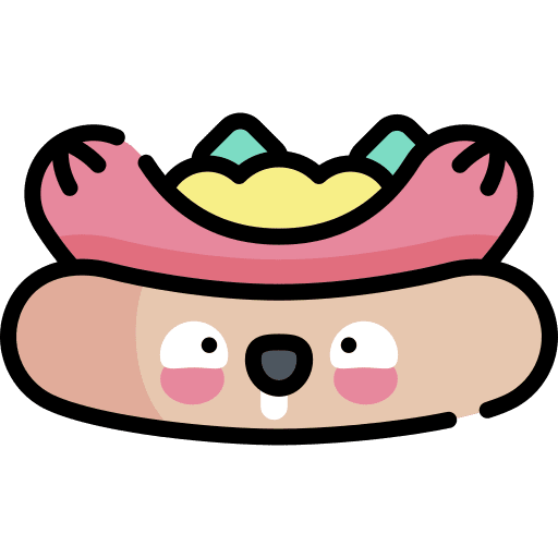 Hot dog hot dog sausage junk food icon