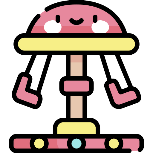 Swing swing entertainment park icon