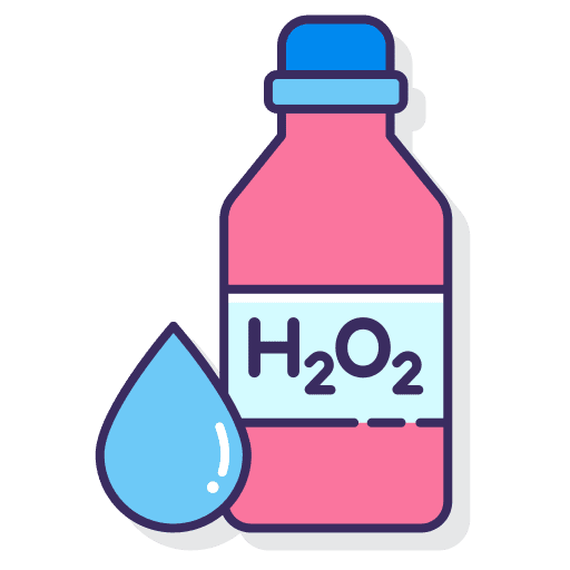 Acid saline liquid hydrogen icon