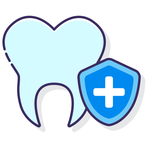 Dental care clean toothbrush care icon