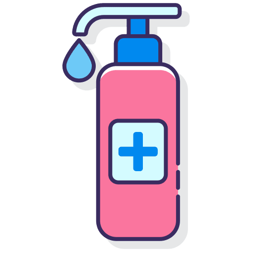 Antiseptic soap antiseptic alcohol icon