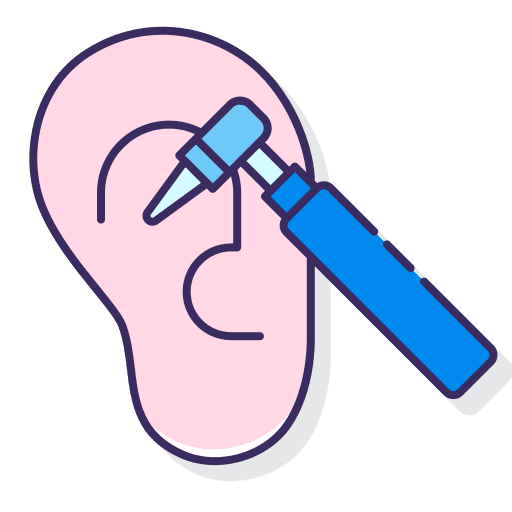 Cleaning cleaning beauty ear icon