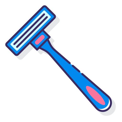 Razor hair razors beard icon