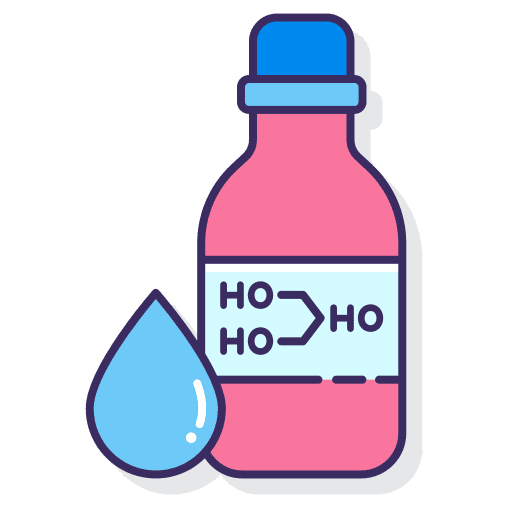 Compound compound medical bottle icon