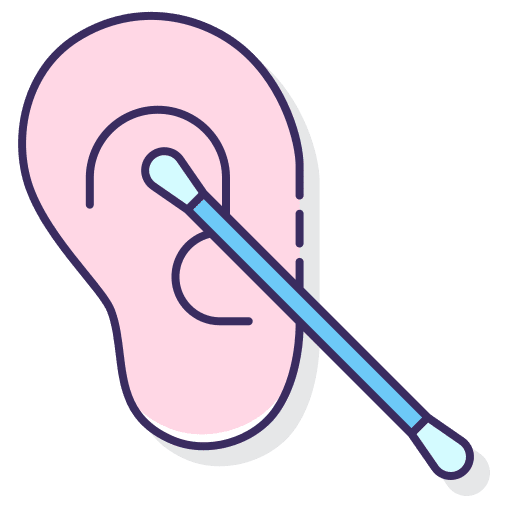 Cotton bud miscellaneous beauty wellness icon