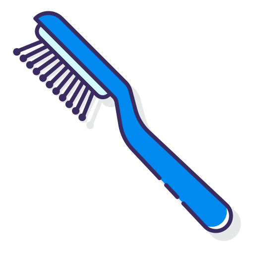 Hairbrush brush salon beauty icon