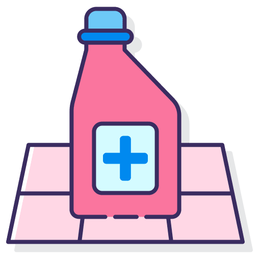 Sanitizer floor housekeeping miscellaneous icon