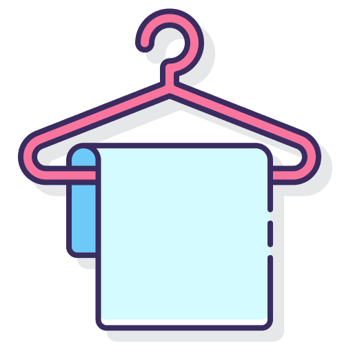 Towel towel bathroom furniture and household icon